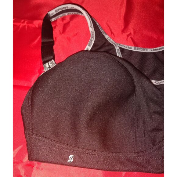 Glamorise Plus Size Sport No-Bounce Camisole Bra 1066 Size 34H Athletic Curvy - Picture 3 of 5